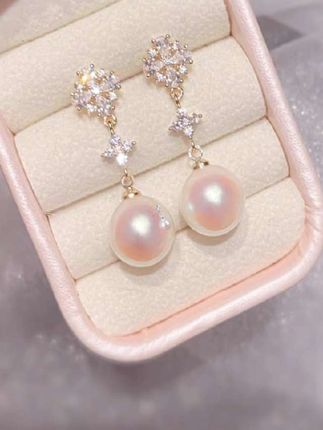珠珠方圆脸精致耳饰,显脸小耳环,时尚设计感百搭女耳钉#耳饰 #耳钉 #耳环 #百搭耳饰 #珠珠精致耳饰