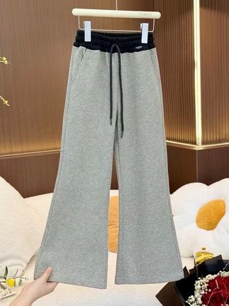 【实体品质】加厚女童微喇裤2025秋款中大童休闲裤高腰百搭裤子2976#女童裤子 #女童微喇裤 #女童休闲裤 #百搭裤子 #童裤