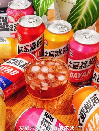 易拉罐装超方便!大窑凤梨味汽水,夏天续命神器!#仙女都在喝什么 #大窑汽水#好喝不贵,