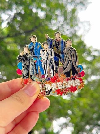 特别鸣谢你制做更欢乐的我 #创意diy #陈奕迅 #陈奕迅fearanddreams #冰箱贴 #徽章