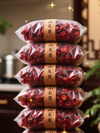 抢【250克】1大罐半斤山茱萸正品山茱萸泡茶鲜果泡水喝的