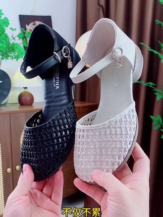 #夏季凉鞋 #便宜又好穿 #百搭女鞋久站不累脚 #软鞋女款#不挑脚型不挑年龄
