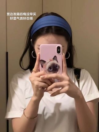 古早感满满的宽边发箍也太好戴了#发箍这样戴好美 #发箍控 #宽边发箍 #韩系 #怎么这么好看