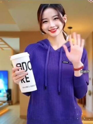 秋冬新款韩版宽松连帽卫衣女装短款毛衣春秋纯色针织上衣百搭,#时尚休闲穿搭 时尚洋气宽松弹力大,谁穿谁好看,毛衣连帽针织衫卫衣推荐