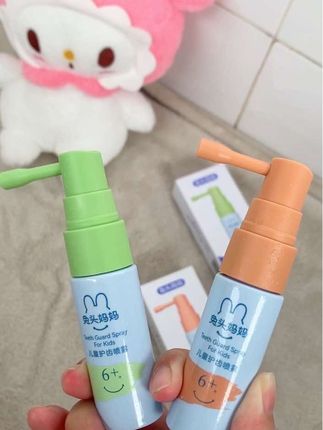真心建议孩子牙齿要从小保护好,不要等有状况了才着急,睡前或饭后都可以喷两下#兔头妈妈 #护齿喷雾 #口腔健康 #宝宝辅食
