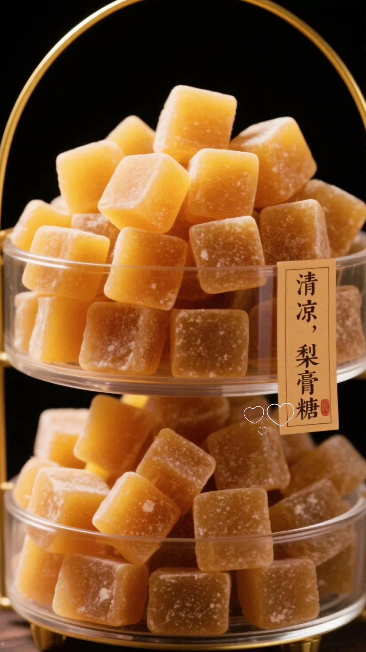 正宗手工梨膏糖推荐。家里总备着的梨膏糖,是小时候熟悉的味道。咬一口,梨的甜和草本的香混在一起,慢慢咽下去,整个喉咙都暖暖的,秋冬吃太合适啦~#梨膏糖推荐 #梨膏糖 #正宗手工梨膏糖 #好物推荐🔥 #正宗手工梨膏糖推荐