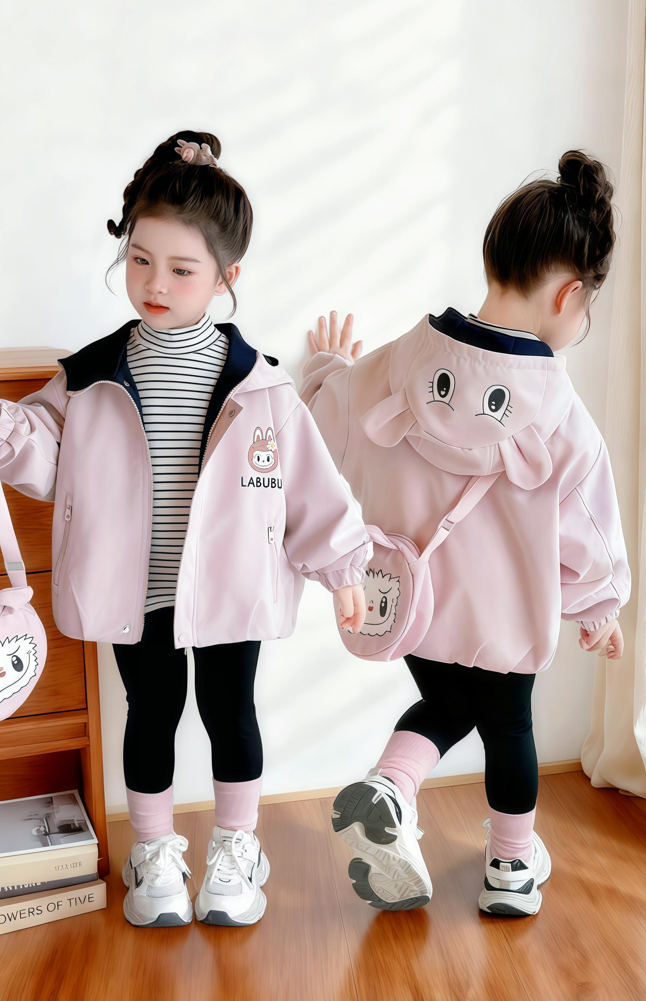 #你的萌娃穿搭博主已上线 #女童穿搭 #冲锋衣 #外套 #高品质童装