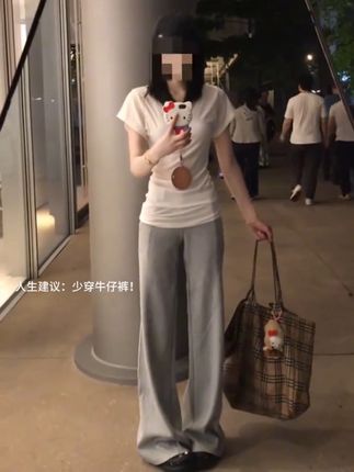 哇哇哇!终于找到版型超好的休闲裤啦,穿着巨显瘦巨舒服#卫裤 #休闲裤 #阔腿裤 #慵懒风 #热爱霸屏榜