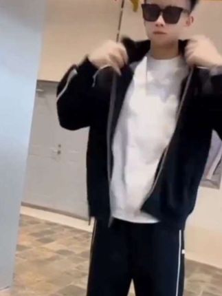 #男士韩版休闲运动套装#商务休闲 #时尚百搭#品质男装