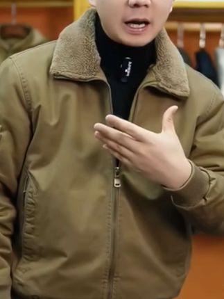 #男士上衣 #夹克外套加厚加绒 #时尚夹克外套