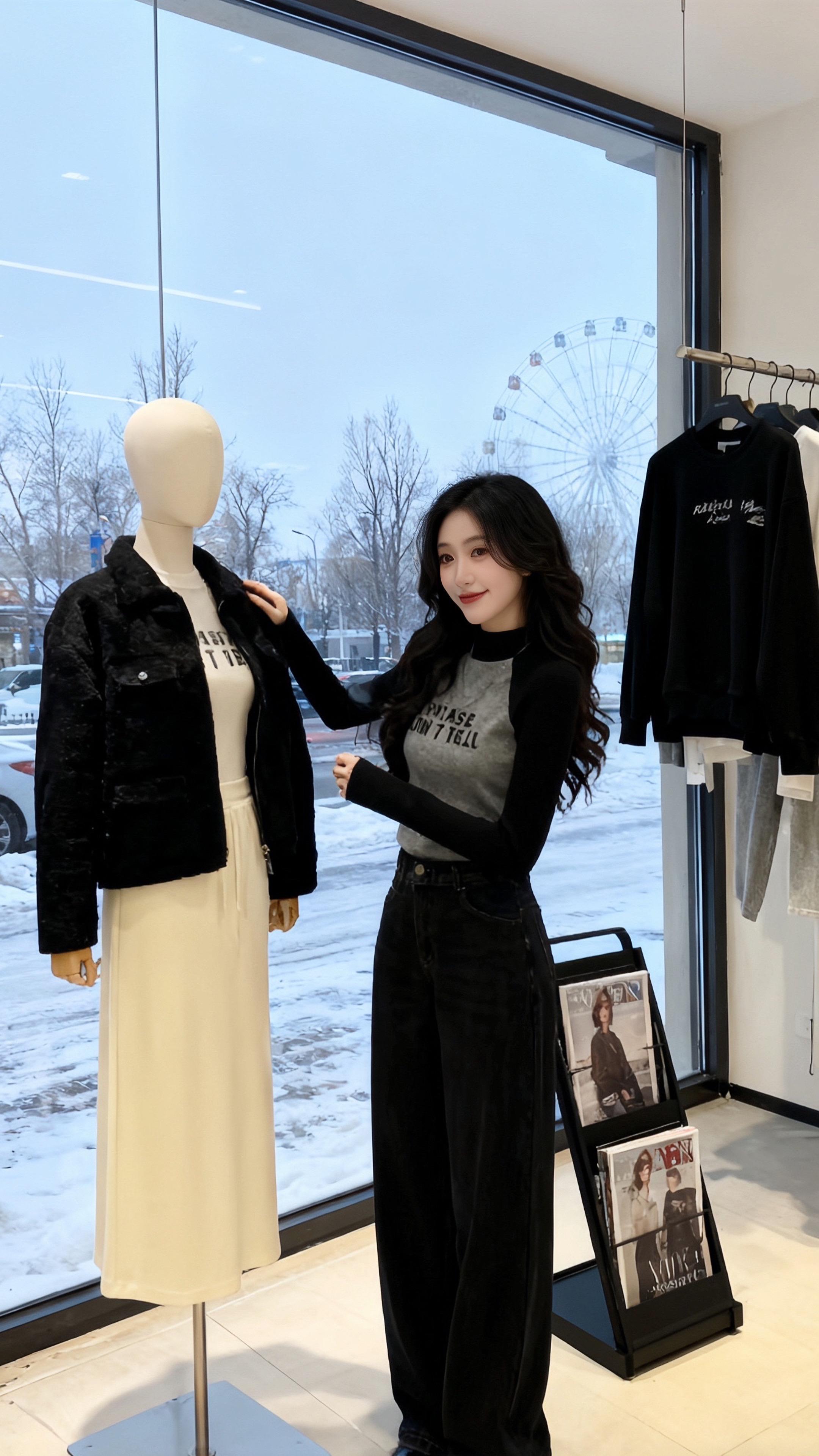 #今日穿搭 #又要到了叠穿卫衣的时候了#拿捏穿搭公式#初秋韩系穿搭已就位#微胖女生的本命解腻穿搭