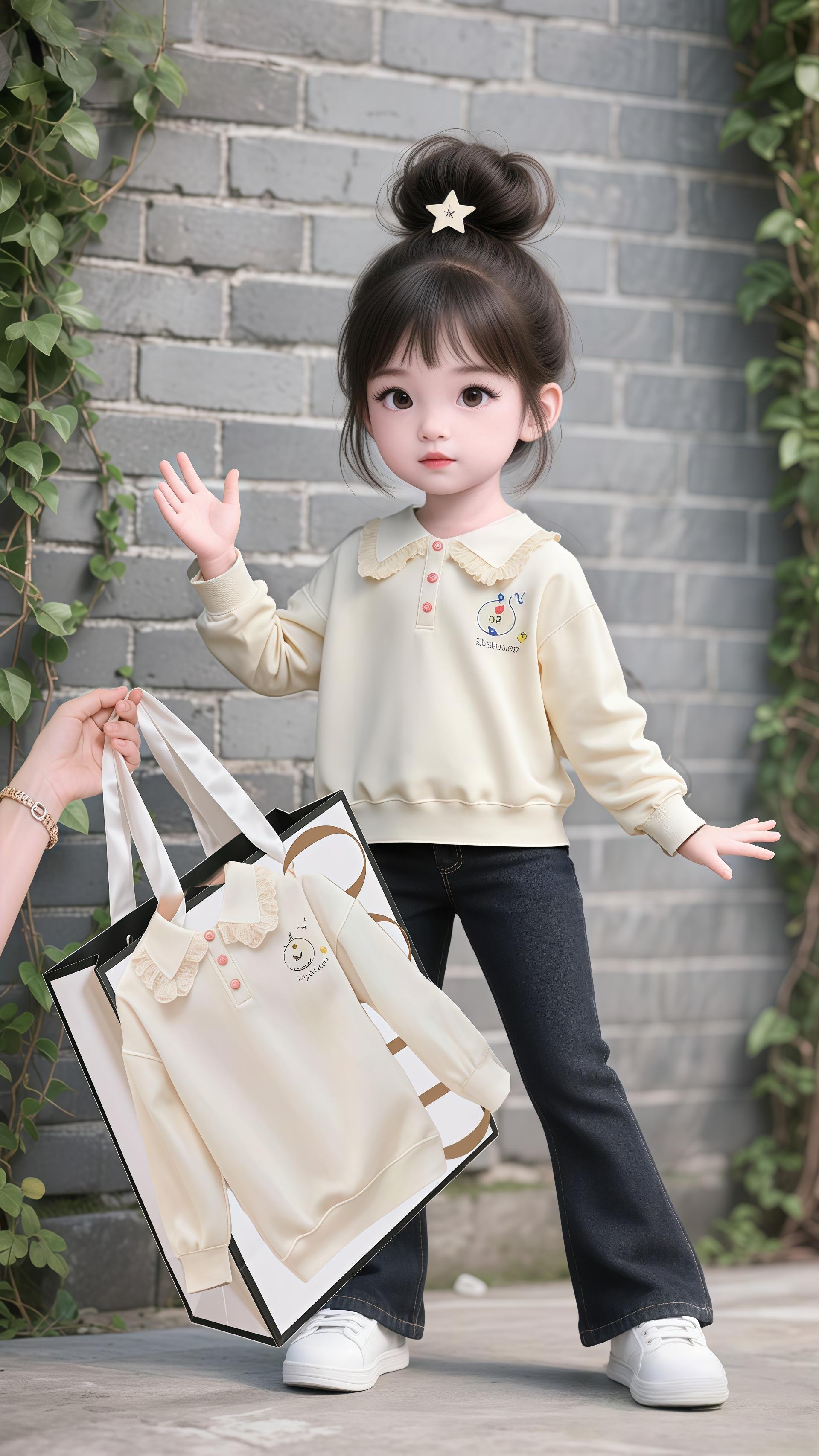 #dou上热门 #高品质童装 #女童穿搭 #女儿就是用来打扮的 #出游穿搭