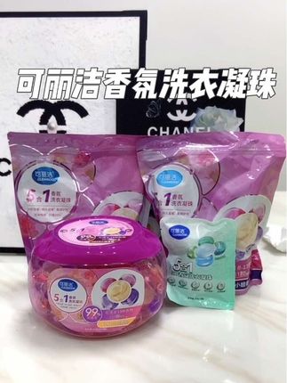 可丽洁香氛洗衣凝珠,洗完衣服都是香香的,很干净,这个价格到手72颗,能用好几个月了#强烈推荐 #洗衣凝珠推荐 #可丽洁洗衣凝珠