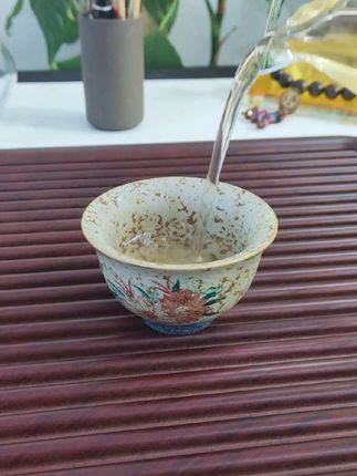 #手绘茶杯 #手作木艺 #主人杯 #茶杯 #艺术茶具