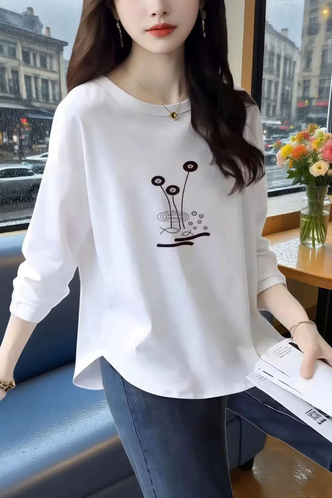 #谁穿谁好看 #新款 #强烈推荐 #显瘦遮肉 #春秋穿搭