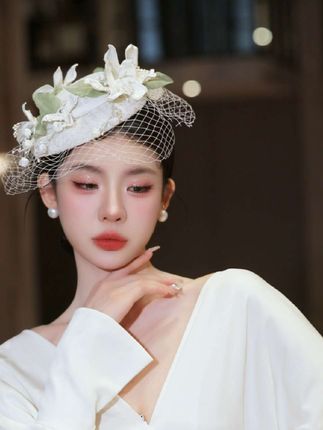 这不就是一直要找的贵气千金风吗,#新娘造型 #婚礼造型 #韩式新娘造型 #最美新娘👰 #化妆造型分享