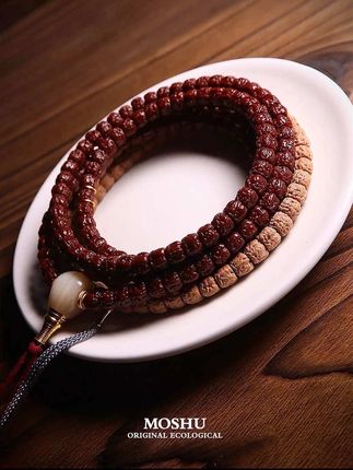 墨树MOSHU【藏切佛手】原生态严选藏式五爪金龙薄切小金刚108手串#小金刚 #五爪金龙小金刚 #小金刚菩提 #文玩人