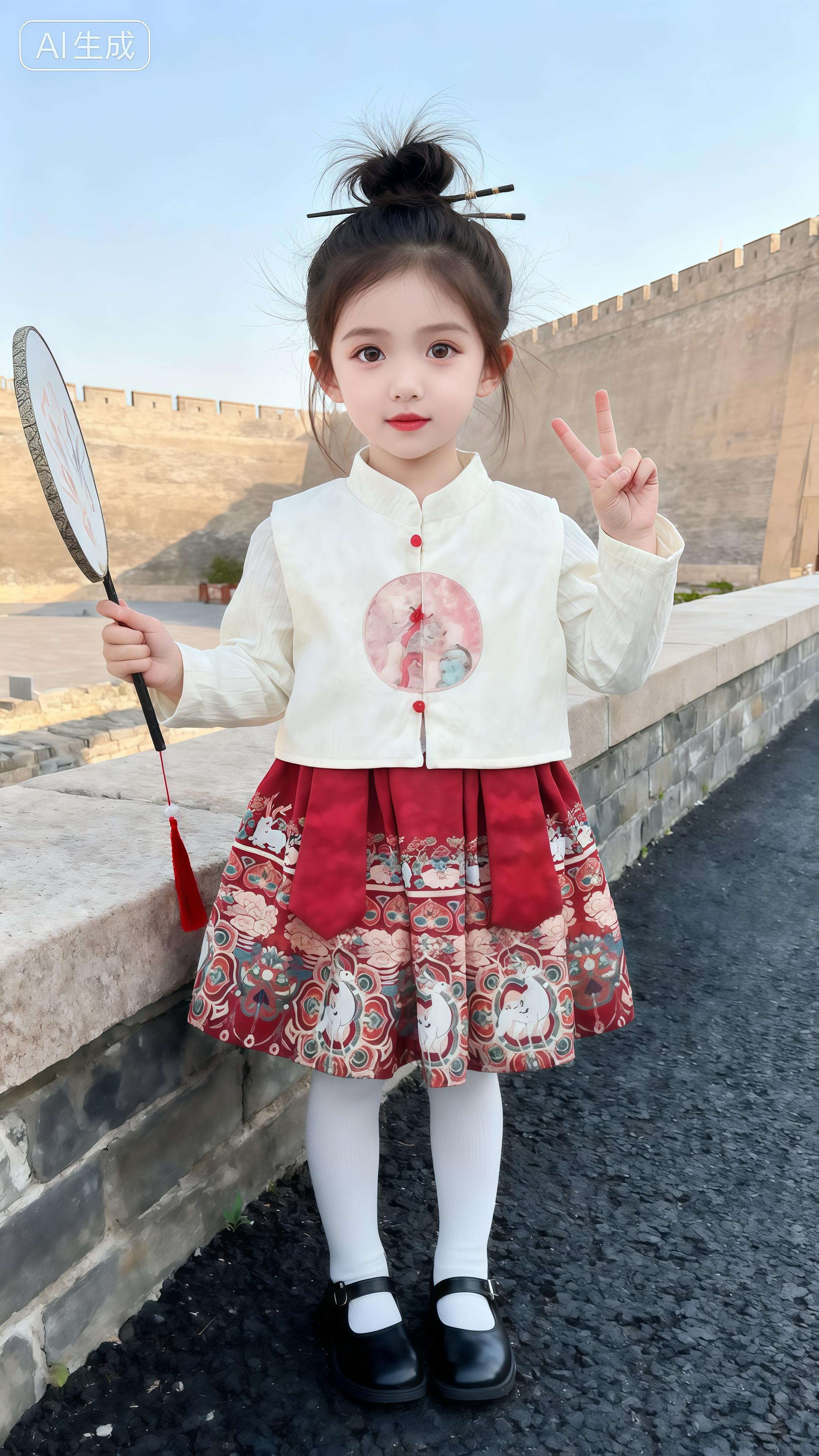 #马面裙 #生女儿就要这样穿 #高品质童装#童装穿搭 #萌娃穿搭