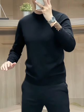 #品质男装 #打底衫搭配 #舒适百搭 #简约大气 @巨量千川