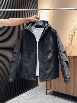 #男装搭配 #降温穿搭主打一个时尚保暖 #外套穿搭 #加厚外套
