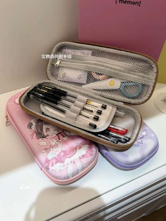 孩子吵着要这个卡皮巴拉的文具盒 三层设计 还是大容量的#文具盒 #笔袋 #可爱 #防水 #大容量