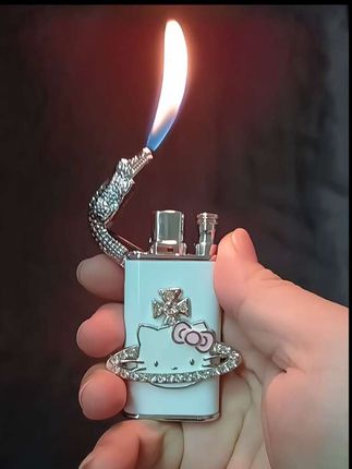 有点可爱又有点帅精致凯蒂Kitty#打火机 #hellokitty #阔爱炸了 #少女心 #惊喜 @DOU+小助手
