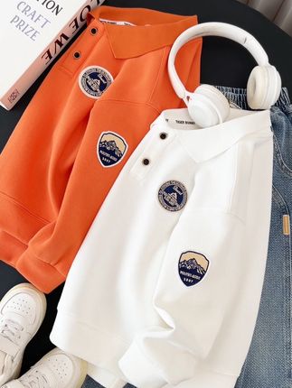 #儿童Polo衫#校服神器#男童T恤#秋季新品#高品质童装