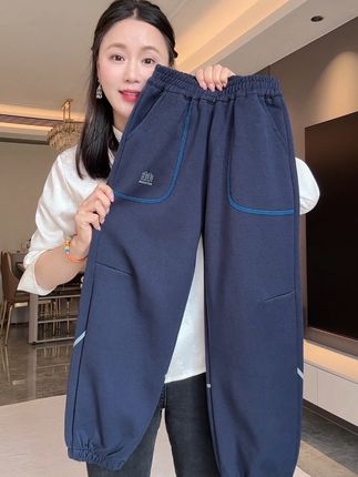 #高品质童装 软软糯糯的巨高品质、又潮又酷太帅了、巨百搭舒适、巨巨巨品质#百搭神裤 #潮童穿搭 #面料柔软舒适