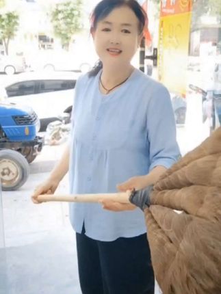 老式复古家用棕扫把结实手工制作学校办公室日常打扫扫地耐用扫把#好物分享#家用扫把#棕扫把