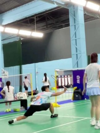 kawasaki/川崎太阳花系列繁花羽毛球服网球女款速干吸汗
