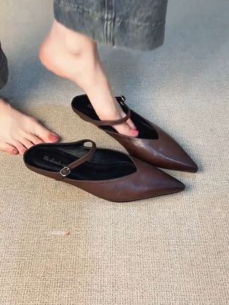 #好鞋推荐 #穿出高级感 #软底软面穿上超舒服 #半拖鞋 #新款上新