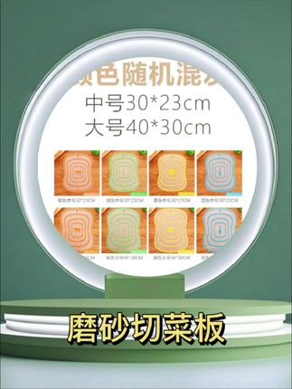 【3·8抢2个】厨房透明切菜板可弯曲磨砂切菜板果蔬分类砧板#切菜板 #厨房好物