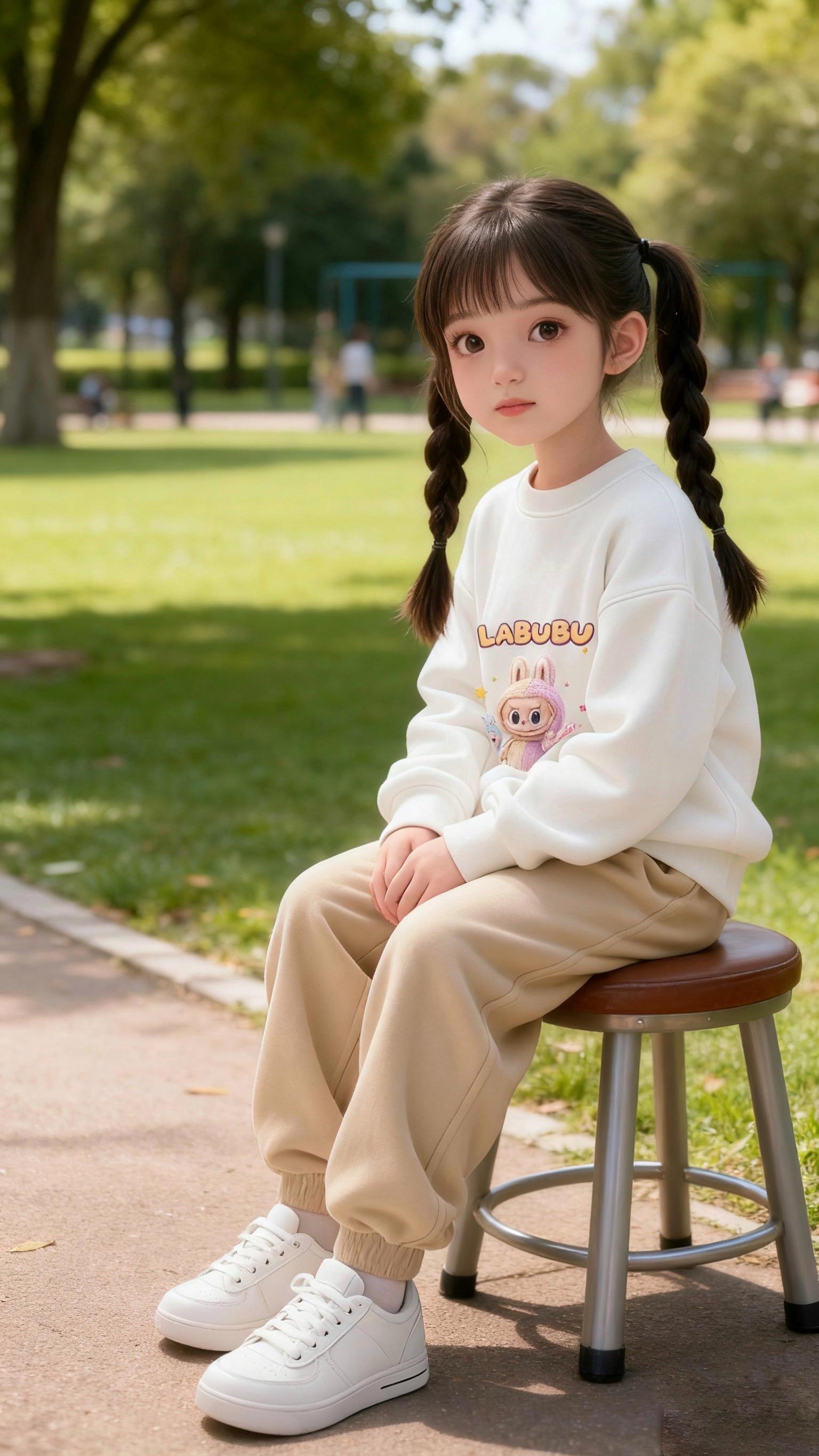 男童女童卡通圆领长袖卫衣#生女儿就要这样穿 #萌娃穿搭 #高品质童装 #潮宝穿搭