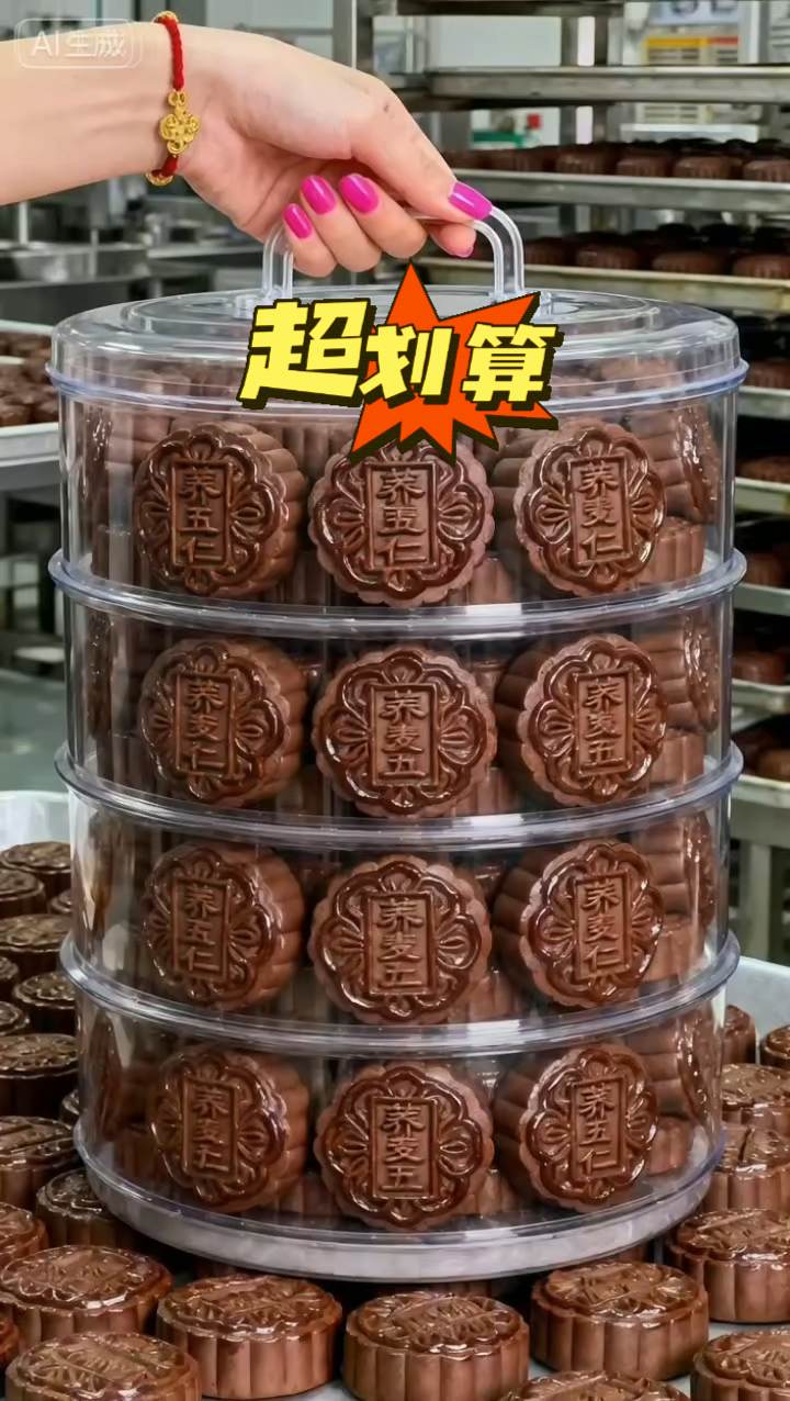 0脂0🍬糖的荞麦月饼放福利了#月饼#中秋月饼#五仁月饼#强烈推荐 #好物推荐🔥