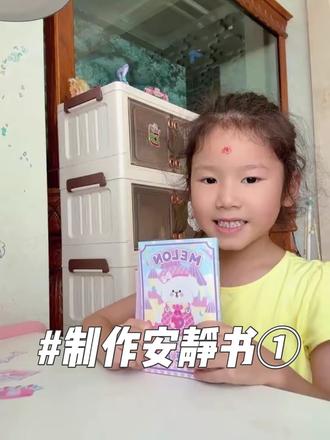9月1日,制作并介绍手工安静书#每日分享