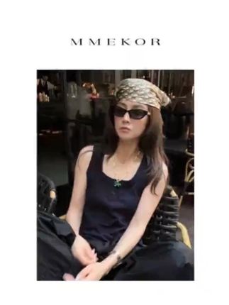 C位背心 #跟电子闺蜜晒红人秋日穿搭 #夏季穿搭 #百搭显瘦 #气质范 #上热门🔥