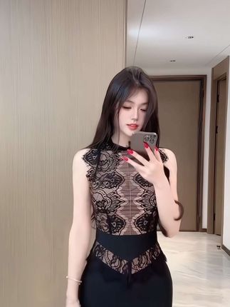韩系江南美人蕾丝裙轻熟风后妈裙纯欲风性感紧身包臀裙通勤御姐风#洋气减龄 #完美身材 #连衣裙 #谁穿谁好看系列