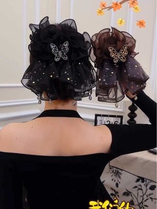 小众设计师款蓬松~显发量抓夹轻奢气质时尚发夹#精致女人必备 #抓夹 #高级感穿搭 #时尚饰品 #头饰发饰真的很加分