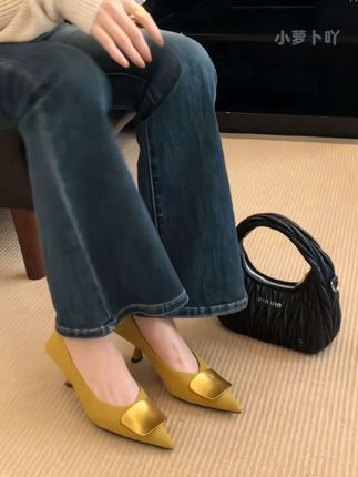 #宝藏鞋子 #你鞋真好看 #美鞋控 #尖头高跟鞋 #穿出高级感