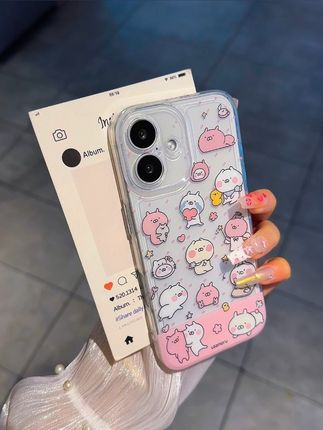 可爱兔丸子适太空壳适用iphone16Promax手机壳华为 #手机壳 #防摔手机壳 #手机壳高级款 #防摔手机壳 #潮牌手机壳 @巨量千川