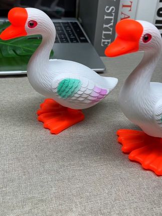 #儿童玩具 #发条玩具 #大白鹅 #鹅鹅鹅 #大白鹅玩具