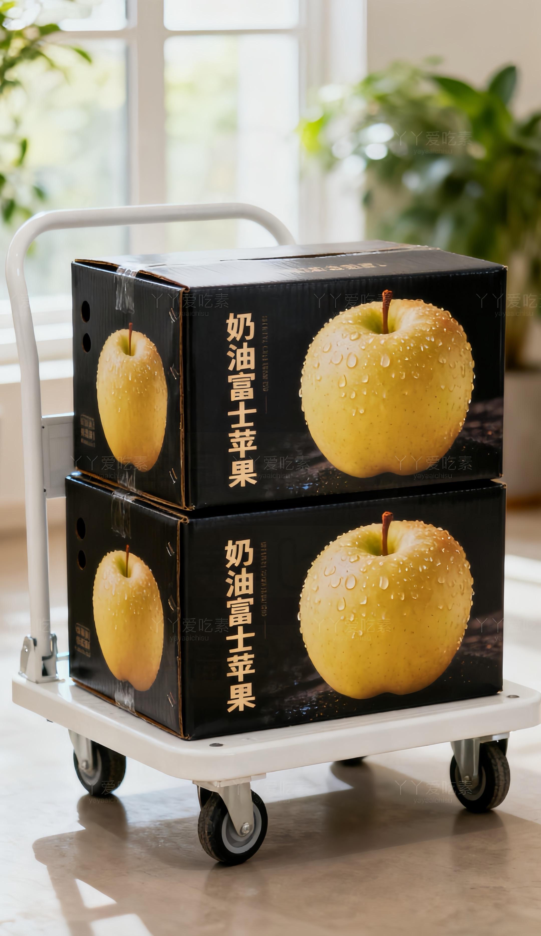 姐妹们,快快快,黄金奶油富士苹果上市啦!果园现摘直发。果肉细腻如蜜,咬一口汁水四溢。自然成熟,甜度饱满,每一颗都带着阳光的味道。产地直供,新鲜直达,快来尝尝鲜~#强烈推荐 #生鲜水果 #黄金奶油富士苹果 #奶油苹果 #爆汁 @DOU+小助手 @DOU+上热门
