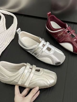 德训鞋女舒适魔术贴镂空运动玛丽珍鞋女夏款百搭休闲鞋时尚夏季#夏季凉鞋 #软底软面穿上超舒服 #运动玛丽珍鞋#夏季新款 #百搭时尚鞋子