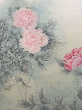 #张董军工笔 #零基础学画画 #国画教程 工笔画叶子层次的表现,喜欢工笔的关注我,会经常分享工笔画方面的知识和经验!需要宣纸的可以看看我的小店,用起来挺不错的!不易起毛#手艺人日常 #今日分享