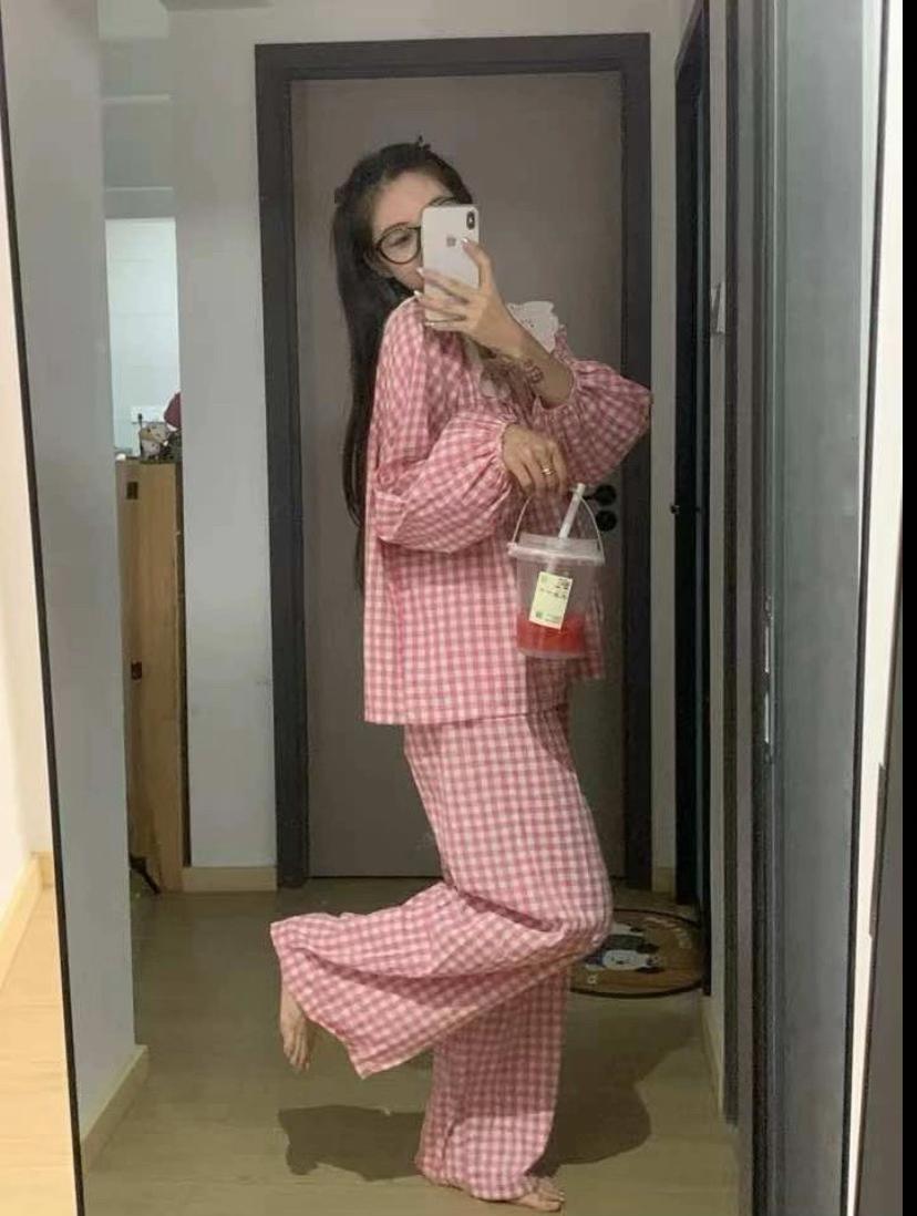 好舒服的睡衣#温柔风穿搭 #甜美穿搭 #宅家睡衣秀 #睡衣控 #睡衣家居服