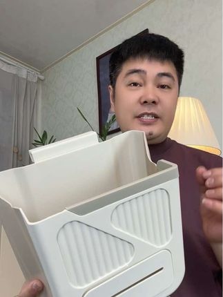 这款可#折叠垃圾桶 厨房有了它真的方便多了 有需要的姐妹快快安排上吧 #垃圾桶#好东西一起分享