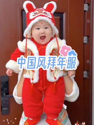 婆婆也太爱孙儿啦!拜年服这么早就给安排了,穿起来喜庆萌萌哒!出门都被宝妈问婆婆在哪里买的,谁能不爱呀#萌娃穿搭 #拜年服 #新年穿搭 #宝宝 #我要上热门🔥 @抖加🔥上热门🔥dou+🔥热点宝 @巨量引擎小助手