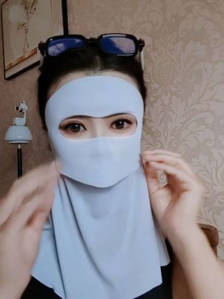 #防护面罩 #防晒界的天花板 #出门必备 #防晒 #冰丝凉感防晒口罩
