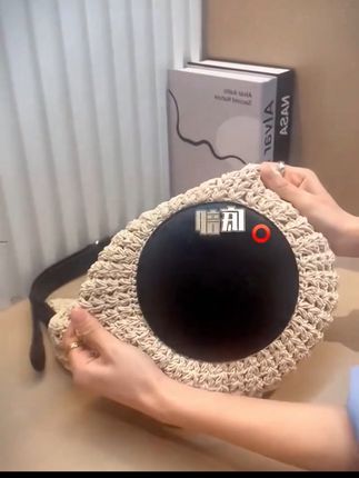 #编织包 #沙滩包 #托特包 #慵懒风 #520礼物 包包分享