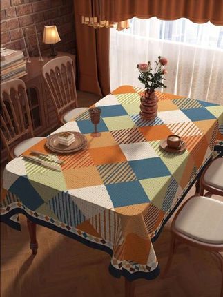 美式桌布新款防水防油免洗防烫耐高温高级感防烫餐桌垫子茶几台布#防水防油桌布#茶几桌布#免洗桌布#餐桌布#客厅搭配
